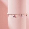 Girls' Cubic Zirconia Charm Bracelet Sterling Silver - In Season Jewelry - 4 of 4