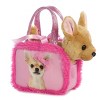 Aurora Fancy Pals 7" Pretty In Pink Chihuahua Pet Carrier Stuffed Animal - 2 of 3