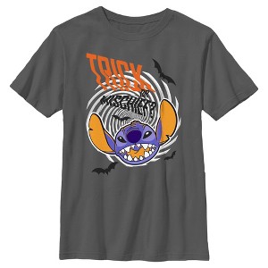 Boy's Lilo & Stitch Trick or Mischief T-Shirt - 1 of 4