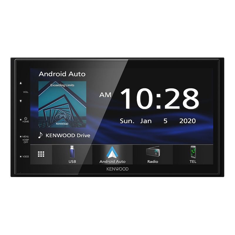 Kenwood DMX4707S 6.8" Digital Media Touchscreen Receiver w/ Apple CarPlay and Android Auto, 1 of 6
