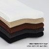 SERISIMPLE Men Viscose Bamboo Quarter Thin Ankle High Breathable Comfort Cool Soft Quarter Ankle Socks Grey Large 5 Pairs - 4 of 4