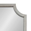 Kate and Laurel Hogan Framed Scallop Wall Mirror - 2 of 4