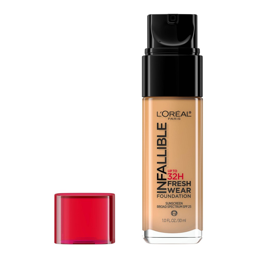 Photos - Foundation & Concealer LOreal L'Oreal Paris Infallible 32HR Fresh Wear Foundation with SPF 25 - 475 Sun Beige - 1 fl oz 