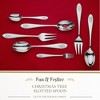 Spode Christmas Tree Slotted Spoon,18/10 Stainless Steel, 10" - 2 of 4