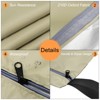 Unique Bargains Travel Waterproof Reusable Washable Laundry Bag 1 Pc - 4 of 4