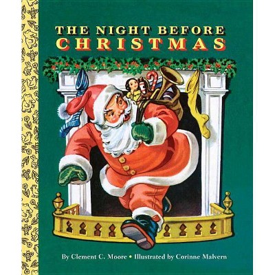 The Night Before Christmas - (Big Golden Board Book) by  Clement C Moore (Board Book)