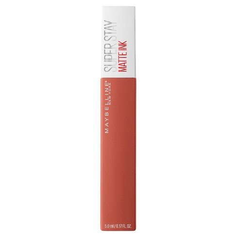  MAYBELLINE Super Stay Vinyl Ink Longwear No-Budge Liquid  Lipcolor Makeup, Highly Pigmented Color and Instant Shine, Peachy, Peachy  Nude Lipstick, 0.14 fl oz, 1 Count : Beauty & Personal Care