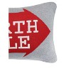 C&F Home North Pole Christmas Knitted Throw Pillow, 14" x 22" - 3 of 4
