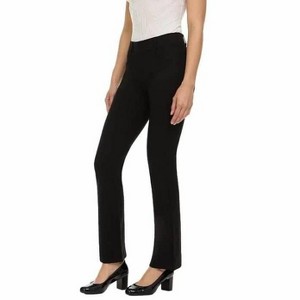 ZayWay Women's Stretch Bootcut Dress Pants with Pockets - Wear to Work - Ponte Treggings - 1 of 4