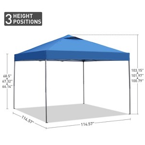 Ainfox 10'×10'  Portable Canopy With Carrying Bag - 1 of 4