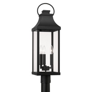 Capital Lighting Bradford 3 - Light Lantern in  Black - 1 of 3