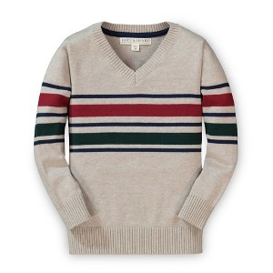 Hope & Henry Boys'  V-Neck Sweater, Infant - 1 of 4