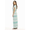 Short Sleeve Stripe Maxi Dress - 2 of 2