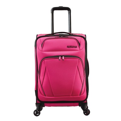 american tourister pink carry on