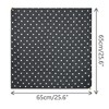 INSPIRE CHIC Women's 1950s Polka Dots Chiffon Square Pendant Necklace Scarves with Magnetic Buckle 1Pc - 3 of 4
