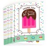 Big Dot of Happiness Sweet Shoppe - Candy and Bakery Birthday Party or Baby Shower Thank You Cards (8 count) - 2 of 4