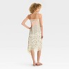 Women's Lace Trim Midi Slip Dress - Future Collective - 2 of 3