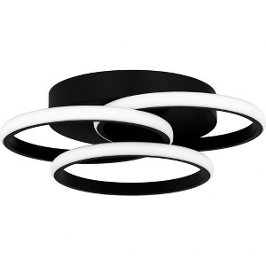 Quoizel Lighting Moonan 1 - Light Flush Mount in  Matte Black - 1 of 1