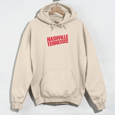 Simply Sage Market - Women's Graphic Hoodie - Nashville Vibrant Puff Print