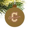 College of Charleston Secondary Wood Christmas Tree Holiday Ornament - 4 of 4