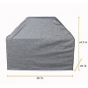 Summerset Shield Platinum 26" Grill Cart Cover Ultimate Protection for Your Outdoor Furniture - 2 of 4