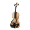 TopComfy 4/4 Professional Full Size Violin Set Rich Sound Complete Accessories Lightweight Gift for Kids Adults Musicians, Brown, 32"*11.42"*5.5" - 4 of 4