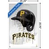 Trends International MLB Pittsburgh Pirates - Drip Helmet 22 Framed Wall Poster Prints - 3 of 4