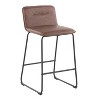 Set of 2 Casper Contemporary Counter Height Barstools - LumiSource - 2 of 4