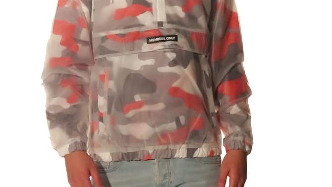 Members Only Translucent Camo Print Jackets for Men Casual, 2 of 5, play video