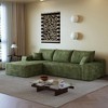 PAGED Cloud Sectional Couch, Modern Modular Sofa with Deep Seat, Upholstered Couches with Chaise for Living Room - 3 of 4