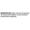 Equate Melatonin, Chamomile & Valerian Gummies, Wild Berry Vanilla Flavor, 60 Count - 3 of 4