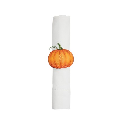 Gallerie II Pumpkin Spice Napkin Ring Set of 6