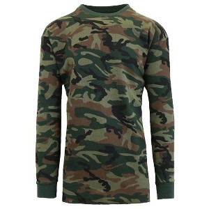 Galaxy By Harvic Men's Long Sleeve Thermal Shirt - 1 of 2