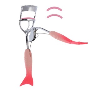 Unique Bargains Women's Fishtail Handle Eyelash Curler 1 Pc - 1 of 3