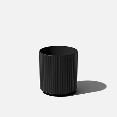 12-foot Striped Planter, Black