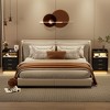 Vlsrka 3 Drawer Nightstand With Light - 3 of 4
