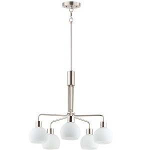 Maxim Lighting Coraline 5 - Light Chandelier in  Satin Nickel - 1 of 2