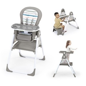 Ingenuity Proper Positioner Create Up Multi-Mode Folding High Chair - Soulful Skies - 1 of 4