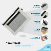 Enday Double Zipper Binder Pencil Pouch - 4 of 4