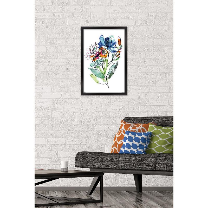 Trends International Cayena Blanca - Flowers Framed Wall Poster Prints, 2 of 7