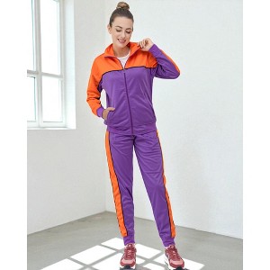 Women's 2-Piece Tracksuit Matching Loungewear Set - 1 of 4