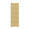 Famapy Adjustable Solid Wooden Display Cabinet Storage Cabinet - Multi - Shelf Organizer with Drawers for Home Office & Living Spaces Corner Cabinet - 4 of 4