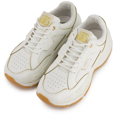 Женские кроссовки Andrea Women’s Fashion Platform Sneakers with Elevated Sole 90418 WHITE 9 — фото 4
