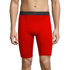 Hanes Sport Men's Performance Compression Shorts, 9" - 1 of 3