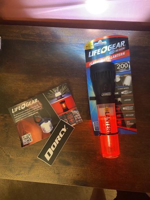 LifeGear Stormproof AR-Tech Floating Flashlight + Lantern