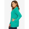 Jessica London Women's Plus Size Fine Gauge Cardigan - 4 of 4