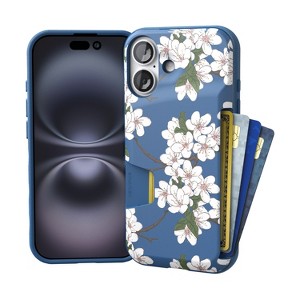 Smartish iPhone 17 Wallet Case - Wallet Slayer Vol 1 - Slim Grip Card Holder Cover - 1 of 4