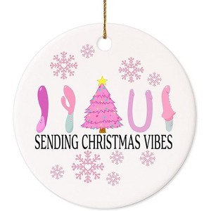 Lomsoe 2025 Christmas Ornament Funny Christmas Tree Ornaments Christmas Decor Christmas Gift - 1 of 1