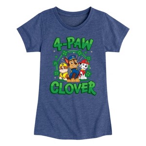 Girls' - Nickelodeon - Paw Patrol Fitted Short Sleeve Graphic T-Shirt - 1 of 4