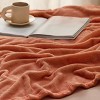 Bedsure | Flannel Blanket Solid 280GSM Soft Fuzzy Plush  Bed Blanket - 4 of 4